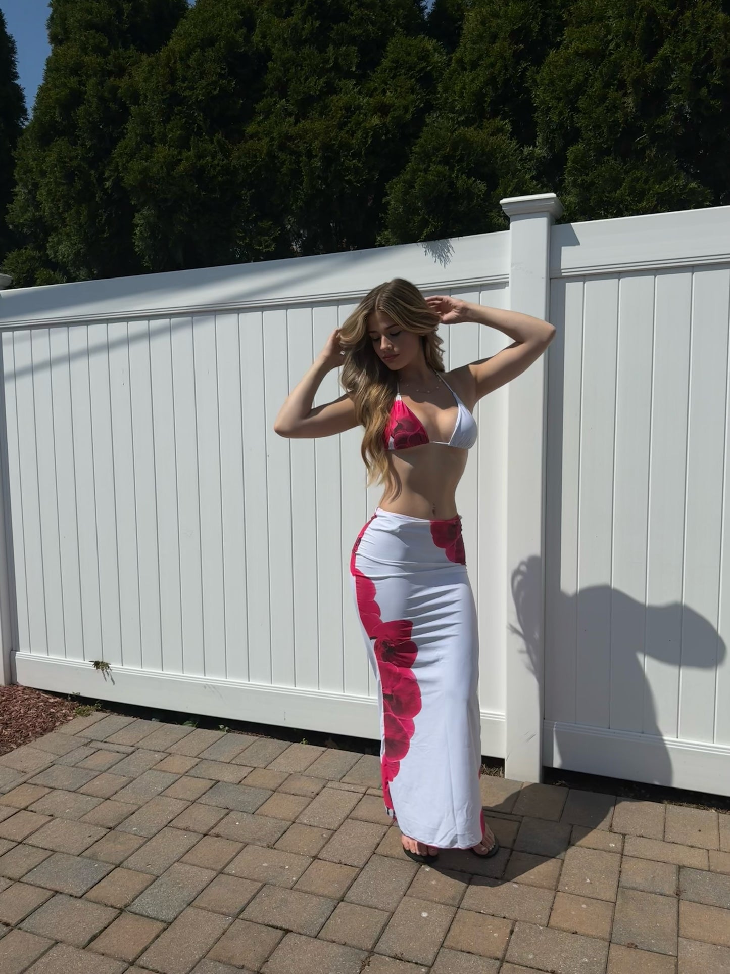 Giana's 3 piece micro bikini