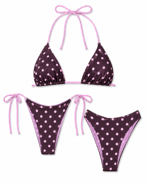Violet's Polka dot 3 piece